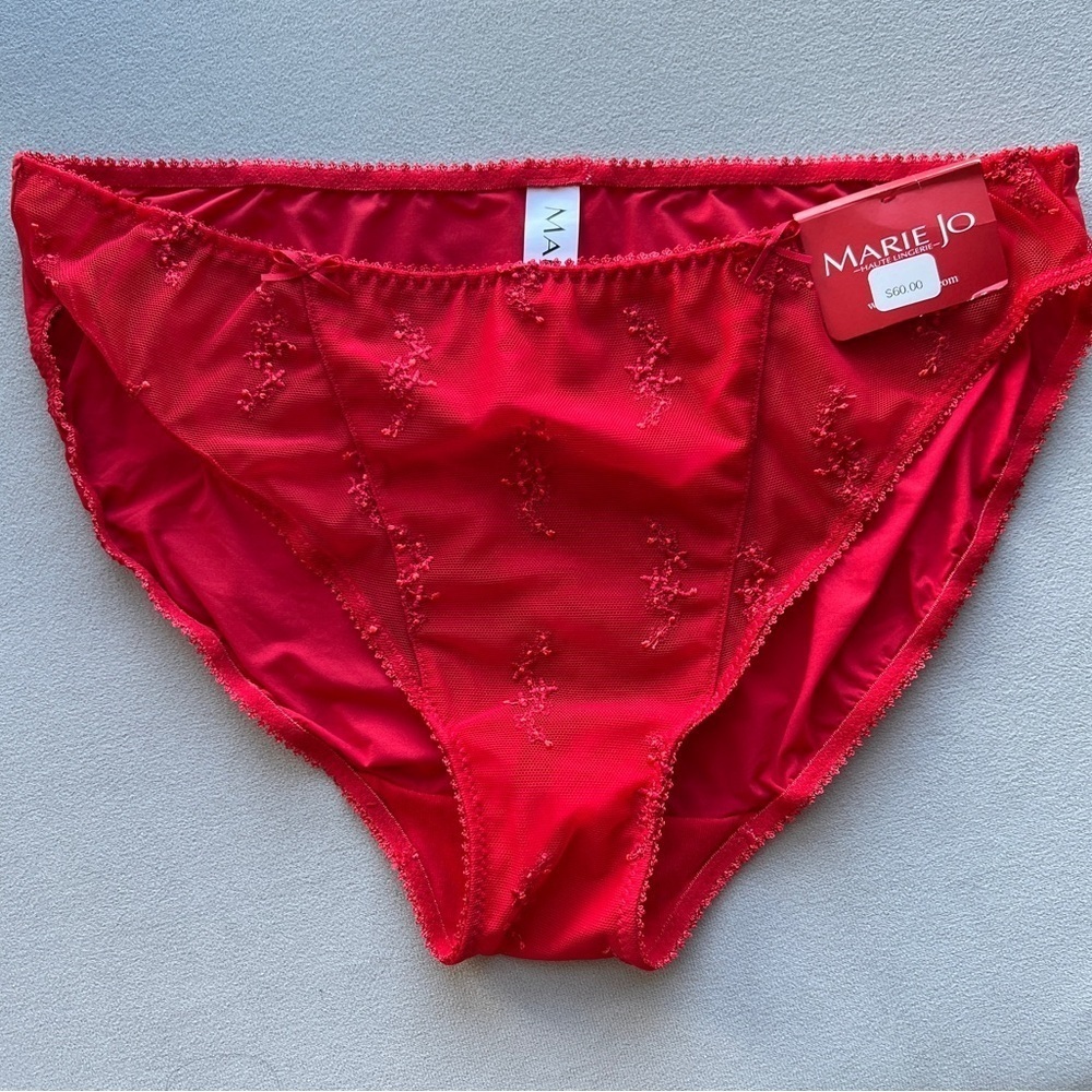 NEW Marie Jo Eloise Panties, Red, Size M - Picture 4 of 10